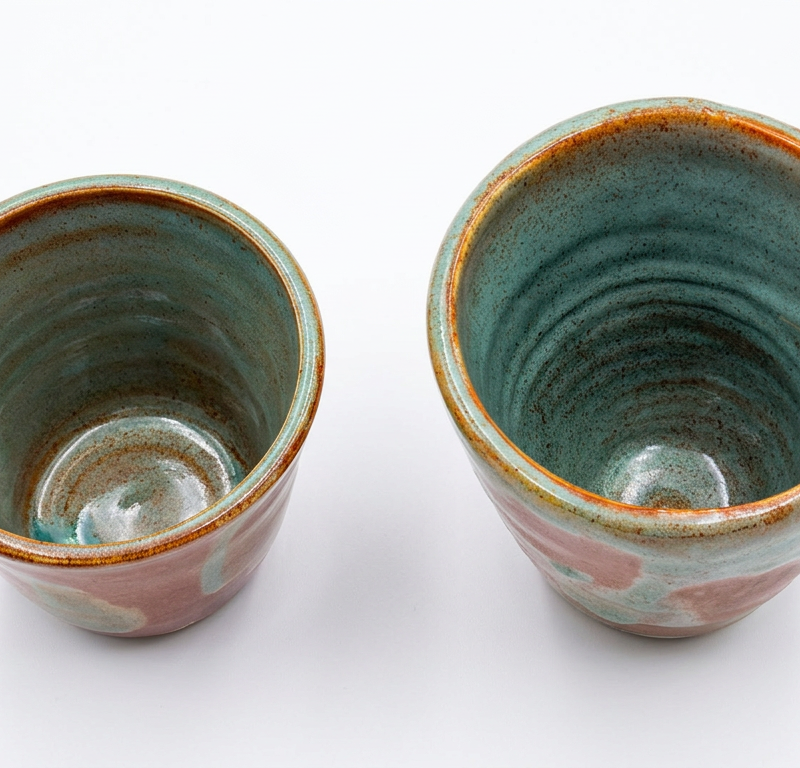 Green Interior Cups — Top View