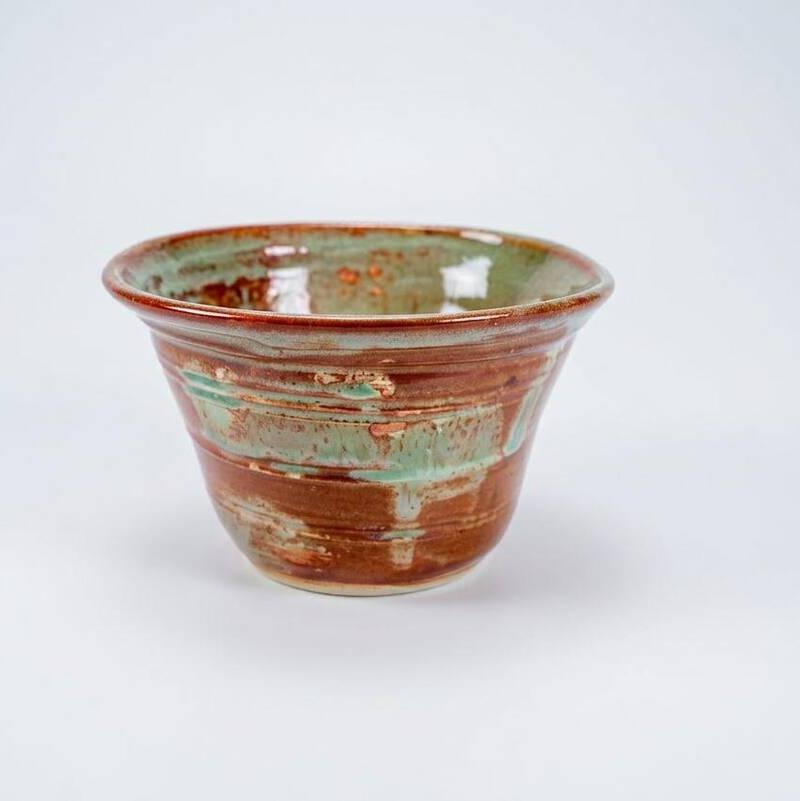Rust & Celadon Bowl